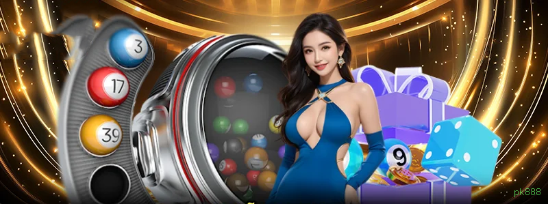 Imagem promocional do cassino online da pk888 mostrando jogos ao vivo